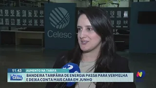 ALERTA! Conta de luz fica mais cara em junho com a bandeira vermelha