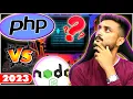 PHP VS Node JS Which one should you learn in 2023 - Hindi