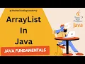 How to use ArrayList in Java Hindi Tutorial