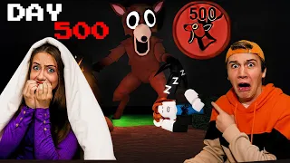 500 NIGHTS In The Forest Roblox 