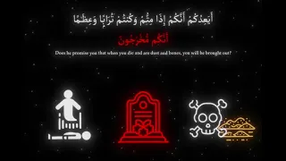 هيهات هيهات لما توعدون الشيخ ياسر الدوسري كروما قرآن شاشة سوداء للتصميم 