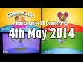 Disney Junior UK Coming Up And a Few Now Bumpers for 4th May 2014