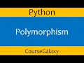 Polymorphism In Python