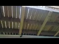Under deck waterproofing - cheap and easy