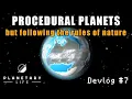 Creating Procedural Planets Using SCIENCE Planetary Life Devlog