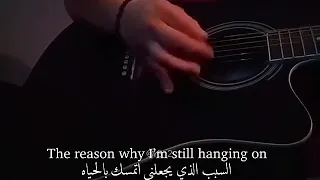 حالات واتس اب اغنية اجنبية عزف غيتار وغناء                       دندنها