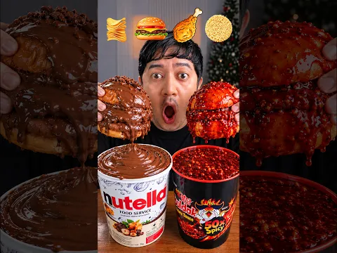 Chocolate vs Buldak… This was a mistake 😳🔥