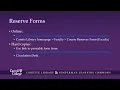 Course Reserves Faculty Tutorial