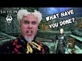 Speaking to Delphine after defeating Alduin