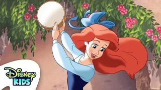 Ariel and the Tambourine Dance Read Along disneykids