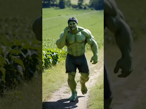 Hulku Ne bechi matar😀#hulk #ai #hulkstory