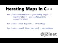 Iterating Maps in C j2i net