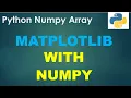 Python 3 Basics 6 2 Implement Matplotlib with Numpy Python for Beginners