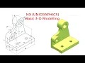NX Tutorial 9 Basic 3D Modelling for Beginner in NX Unigraphics With Narration C for CAD