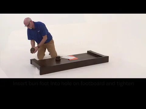 Porter - Queen Panel Footboard - Rustic Brown