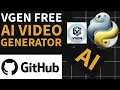 VGen Free AI Generator GitHub Open Source Project