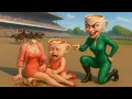 Download Lagu Sigma Girl \u0026 Ballerina Cappuccina in Crazy Horse Racing | Horror Comedy Animation