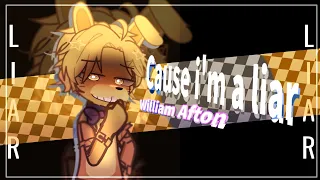 Cause I m a Liar meme William Afton FNaF gl2 HellKinX