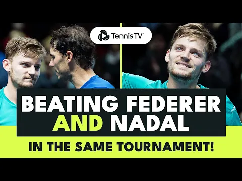 When David Goffin Beat Federer AND Nadal In The Same Tournament 😮 - YouTube thumbnail