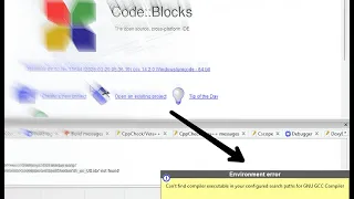 Code Blocks GCC Compiler Missing Step-by-Step Solution
