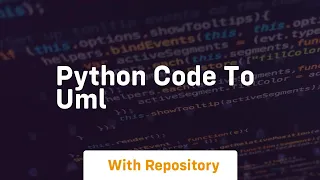 python code to uml