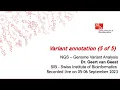 NGS - Genome Variant analysis