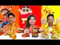 Download Lagu PILIH KARAKTER KARTUN SESUAI MAKANAN 1 WARNA PART 2! | CHALLENGE | Mikael TubeHD