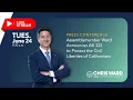 Download Lagu Assemblymember Ward Announces AB 322 to Protect the Civil Liberties of Californians