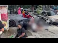 Pedestrian flung into air in wild NYC crash between Corvette Mercedes-Benz NBC New York
