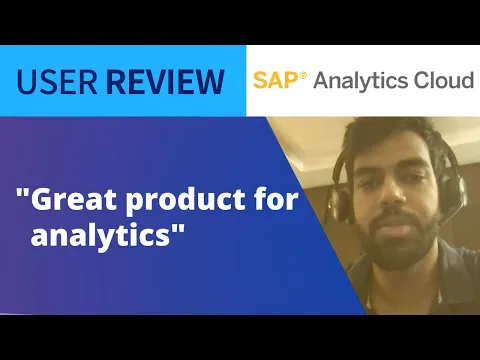 Thumbnail for SAP Analytics Cloud Provides Accurate Data Automation to Cut Down on Manual Work: Product Review