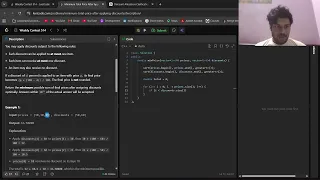 Solving Leetcode Weekly contest 514 Coding livestream DSA