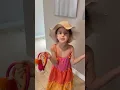 Sierra teaches Rhia to dress weather appropriate and learn season of the year