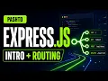 Express js Introduction Routing Tutorial in Pashto Node js