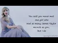Download Lagu Taylor Swift - Begin Again (Lyrics)