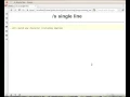 Beginner Perl Maven tutorial 10 4 - single line regex using s