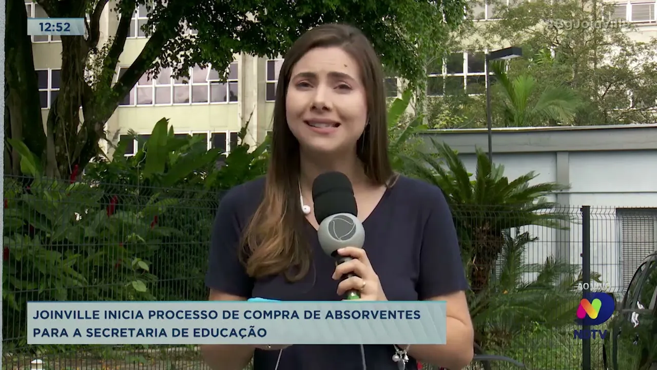 Joinville inicia processo de compra de absorventes para a Secretaria de Educação