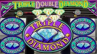 Old School Classic Triple Double Diamond Casino 3 Reel Slot