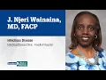 Dr J Njeri Wainaina infectious disease specialist