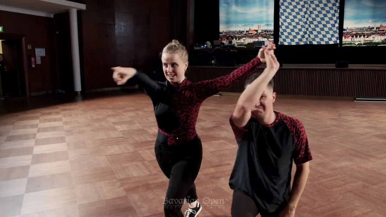 Ivan Katrunov & Valerie Udier - 4th place Rising Star Routines Finals - Bavarian Open 2025
