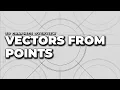 Vectors From Points 3D Graphics Overview