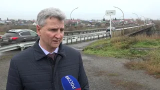 В Калачинском районе начали разбирать аварийный мост
