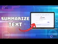 How to Use Ask AI to Summarize Text 2025