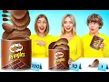 Download Lagu Desafío de 100 Capas de Comida | Pastel de Chocolate de 1 contra 100 Capas por RATATA POWER
