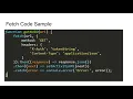 Introduction to the Fetch API