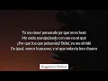 ELENA ROSE, Sistek, Mazzarri - SINTIGO (Letra/Lyrics) | BENDITO VERANO