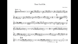 Download There You'll Be (Pearl Harbor Theme 2001) - trumpet music sample and backing track MP3