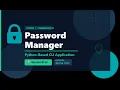 Python Based Password Manager Genius Bros CSIT040
