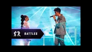 Zeek Power vs Lara Dabbagh Lovely - The Voice Australia 2019