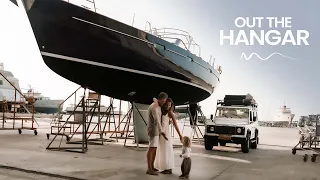 Final Stage Full REFIT Sailing YACHT | finally out the hangar Se1 Ep24