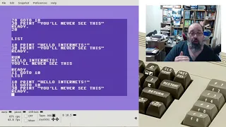 Learn Commodore 64 BASIC - writing saving and loading programs